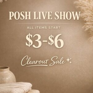 Posh Live Show! Like this to be notified when I go live!